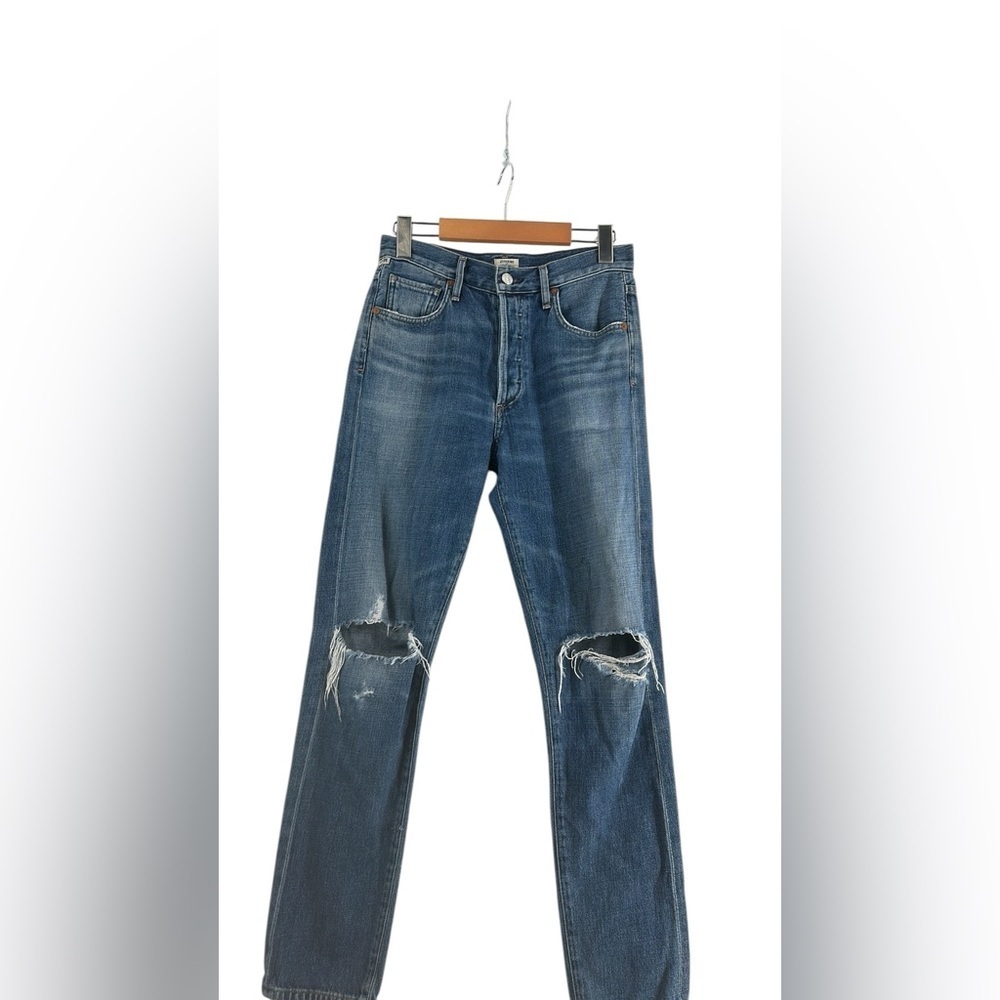 Citizens of Humanity Liya High Rise Classic Fit Crop Jeans premium vintage sz 24 - Picture 6 of 14